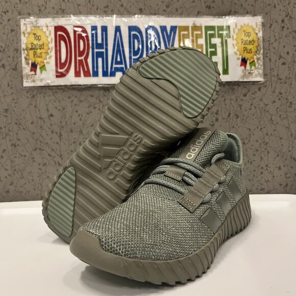 NWT adidas Men\'s Kaptir 3.0 Sneaker, Silver/Silver Pebble/Silver Green-SZ 13 main image 7